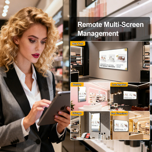32 Inch 2K <b>Wall</b> Mount Digital Signage 700Nits Frameless Commercial LCD <b>Display</b> for Retail Shop Hotel Mall Elevator Advertising - Product Image 3