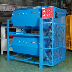 Endüstriyel döner kaya Tumbler varil parlatma titreşimli döner bitirme taşlama makinesi ile Motor dişli rulman 380V 0.75kW - Product Image 1