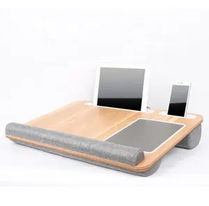 무릎 책상 게으른 테이블 노트북 태블릿 컴퓨터 책상 휴대용 쉬운 작은 사각형 테이블
