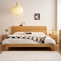 Ensemble de meubles de chambre à coucher exquis Quanu Dw8221, lit king size de luxe, lit moderne de style français, cadre de lit en bois