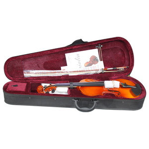 Vestito violino Phoenix prezzo all'ingrosso Set di violino 1/8-4/4 con custodia fiocco panno piangente colofonia poggiaspalla Clip accordatore - Product Image 6