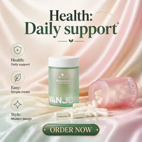 Bouteille en verre vide personnalisée de 120 ml, 150 ml, 180 ml, bleue, rose, ronde, pour pilules, capsules médicales, suppléments vitaminiques, bouteilles vides pour compléments nutritionnels
