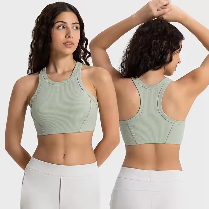 I-Shaped Beautiful Back Workout Gym Paddedt Comfortable Sports Bra for Women Yoga Fitness Wear