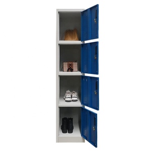 Phòng Tập Thể Dục Quần Áo 4 Cửa Tủ Khóa Giá Tốt Nhất Sử Dụng Trường Sinh Viên Tủ Khóa Nhân Viên Tủ Khóa Cho Bán - Product Image 3