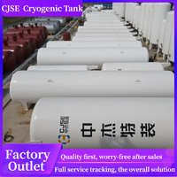 CJSE 2026 Réservoirs d'azote liquide certifiés GB ASME de fabrication chinoise, réservoir de stockage d'azote liquide et d'oxygène de 150 m³ pour hôpital