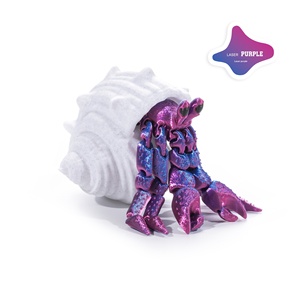 Modelo de Figura de Cangrejo Ermitaño Personalizado Impreso en 3D, Desmontable, con Articulaciones Integradas, Juguete para Niños Hecho en China - Product Image 4