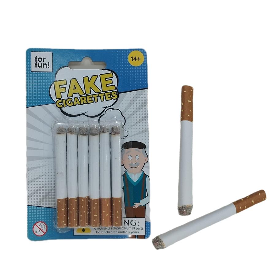 fake movie cigarettes Realistic Fake Cigarettes - 6 Pc Pack Prop for Halloween, Parties & Pranks