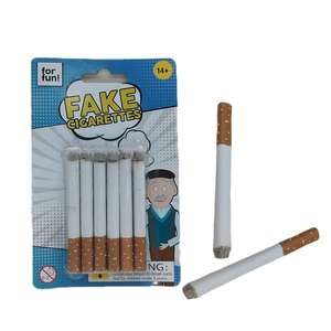 Faux Cigare en Papier Prix Usine Réaliste 8 cm (3.15 Pouces) pour Blague, Fête, Déguisement d'Halloween, Film, Pièce <span class=keywords><strong>de</strong></span> Théâtre - Product Image 1