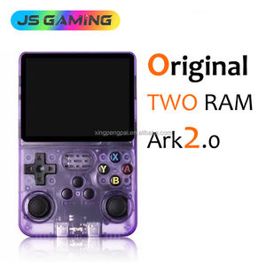 Console de jeu rétro portable JSGAMING Genuine R36s Arkos 2.0, écran 3,5 pouces, console de jeu open source, 128 Go avec <span class=keywords><strong>GTA</strong></span> <span class=keywords><strong>Vice</strong></span> <span class=keywords><strong>City</strong></span> - Product Image 1