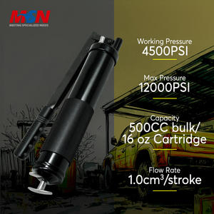 Pistola de Engrase Robusta MSN de 4500 PSI de Funcionamiento, 12000 PSI Máx., Flujo de 1.0 cm³, 500 CC, para Automóviles - Product Image 5