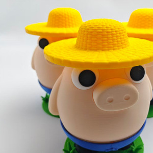 <span class=keywords><strong>Tirelire</strong></span> imprimée en 3D en plastique pour enfants avec jouet et ornement décoratif de bureau pour la maison - Product Image 5