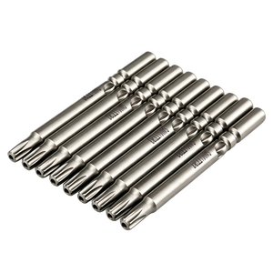 Puntas de Destornillador <span class=keywords><strong>Torx</strong></span> Magnéticas Huecas de Acero S2, Vástago Hexagonal de 1/4'', para Aplicaciones Industriales y de Reparación DIY - Product Image 1