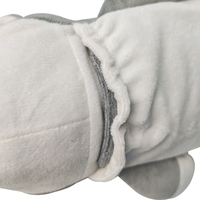 Coussin chauffant électrique USB Jouet en peluche mignon pour chien, avec 3 contrôles de température et de temps, peluche chauffante pour le confort