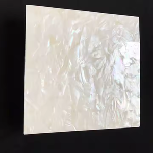 Bán buôn tự nhiên vỏ biển nước ngọt trắng mẹ của tấm ngọc trai cho nghệ thuật thủ công trang trí nội thất đồ nội thất Inlay - Product Image 5