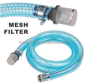 Transparent Flexible Spiral Helix Pvc <strong>Sprial</strong> Wire <strong>Hose</strong> Plastic Water Suction Pipe PVC clear Water <strong>Hose</strong> With <strong>Steel</strong> Wire - Product Image 1