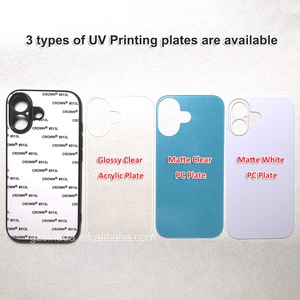 New Arrival nhà máy trống <span class=keywords><strong>UV</strong></span> in trường hợp điện thoại với rõ ràng tấm Acrylic cho Iphone 17 - Product Image 2