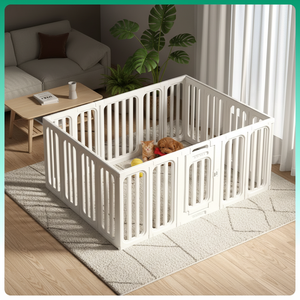 Clôture pour chien moderne et écologique en plastique HDPE, cage pour animaux <span class=keywords><strong>de</strong></span> compagnie, clôture pour chiens <span class=keywords><strong>de</strong></span> petite et moyenne taille, enclos intérieur pour chat, niche pour <span class=keywords><strong>chiot</strong></span> - Product Image 6