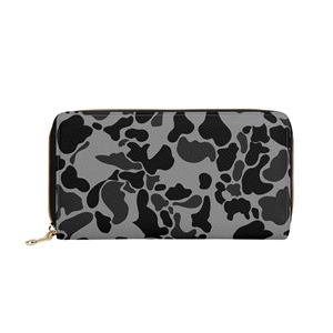 Nuovo <span class=keywords><strong>Portafoglio</strong></span> Personalizzato <span class=keywords><strong>Rosa</strong></span> Camouflage con Zip per Donne, in Pelle PU, Grande Capacità, Minimalista, Porta Carte Cloud Camo - Product Image 3