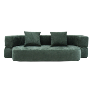 Set <span class=keywords><strong>Sofa</strong></span> terkompresi kualitas tinggi furnitur tempat tidur <span class=keywords><strong>Sofa</strong></span> malas untuk ruang keluarga grosir kain apartemen Mall Villa sekolah rumah sakit - Product Image 2