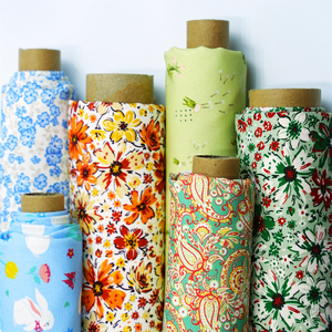 夏のドレスのための通気性のあるデジタル印刷リバティコットン芝生生地 - Product Image 1