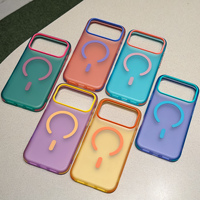 Étui magnétique plat pour iPhone 13-18 Series, coque hybride antichoc triple couche ultra-fine