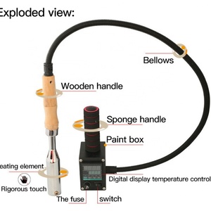 High Quality Bread Bakery Embossing Machine Cake Wood Leather Electric Branding Iron - Product Image 2