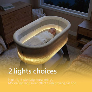 Cuna Eléctrica Plegable Auto Glide de la Mejor Calidad, Cuna Portátil de Viaje con Deslizamiento Automático - Product Image 4