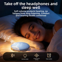 Haut-parleur Bluetooth personnalisé X3 Pro à placer sous l'oreiller avec minuterie à 3 niveaux, dispositif d'aide au sommeil, son surround Hi-Fi, machine à bruit blanc