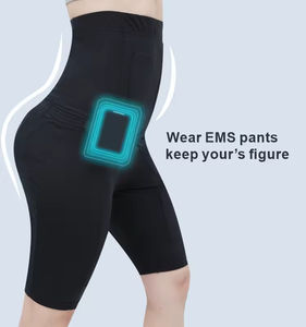 Fabrika doğrudan vücut şekillendirici spor kablosuz erkekler Ems pantolon Ems şort giyen ev için - Product Image 4