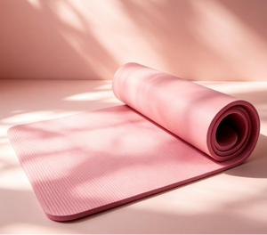Tapis de Pilates NBR résistant à l'usure 8 mm, haute teneur en caoutchouc, ultra-résistant, silencieux, imperméable, antidérapant, excellent pour la méditation, Cambodge - Product Image 2