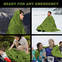 Vente Flash : Couverture Thermique Pliante en Aluminium pour Survie et Urgences – Accessoire Indispensable pour le Camping, la Randonnée et les Activités de Plein Air