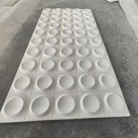 Panneaux décoratifs en fausse pierre de polyuréthane de dalle de culture 3D de galets en PU légers et écologiques pour le dessus de vanité de cuisine pour l'hôtel
