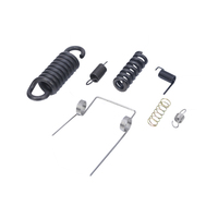 Services OEM personnalisés de la fabrique Heli Spring : ressorts de tension et d'extension en acier au carbone de style spirale, formés et pliés par CNC