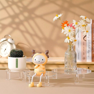 Factory-Customizable Clear Acrylic <b>Display</b> Riser Stand Customizable Clear <b>Display</b> <b>Racks</b> - Product Image 2