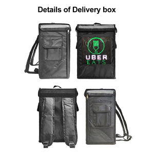 Pantalla LED Publicitaria con GPS Personalizada de Fábrica, Señalización Digital y Cajas Traseras para Motocicletas para Entrega de Comida, Impermeable - Product Image 4