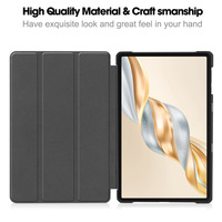 Étui de protection pour tablette en cuir pliable à trois volets avec support pour Honor Pad X10 X9 Pro X9A Funda