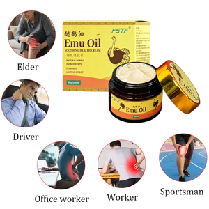 Pommade à l'huile d'ému naturelle à base de plantes, chaleur longue durée, soulagement des douleurs musculaires, crème pour les personnes âgées, les employés de bureau, les sportifs, soin du corps - Product Image 6