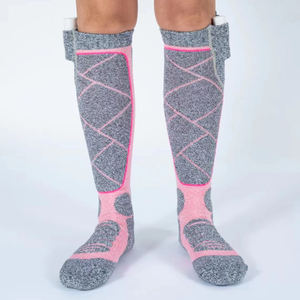 Chaussettes Thermiques Décontractées Chauffantes Électriques 3.7V 4000mAh pour Hommes et Femmes, Lavables, Idéales pour l'Hiver, la Chasse, le <span class=keywords><strong>Ski</strong></span> et le Camping en Extérieur - Product Image 6