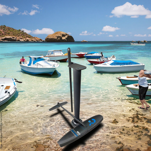 Hydrofoil en carbone et aluminium personnalisé avec logo CY-02 1522 SQCM pour planche aquatique gonflable - Product Image 1