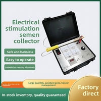 Équipement de collecte de sperme animal, contrôle de tension réglable, affichage numérique, stimulation électrique, consommation électrique 200W pour