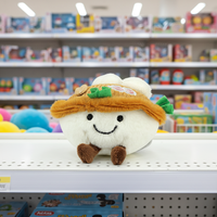 Porte-clés en peluche personnalisé avec logo, en forme de bol de nouilles ramen, jouet en peluche mignon de dessin animé