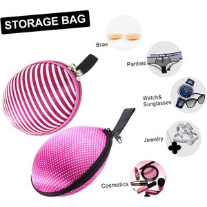 Tùy Chỉnh Không Thấm Nước Xách Tay Áo Ngực Trường Hợp Đồ Lót Lưu Trữ Mặc Bikini Túi Đồ Lót Tổ Chức Cho Áo Ngực Kích Thước <span class=keywords><strong>30a</strong></span>-36c Ly - Product Image 5