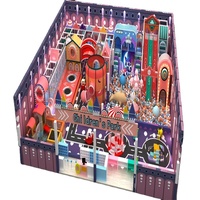 Aire de jeux intérieure personnalisée pour enfants, château gonflable en aluminium avec toboggan et design caméra, pour usage commercial et domestique, pour tout-petits, ludisme doux et ludique