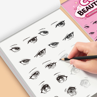 Livre de dessin de belles filles de style manga, livre de tutoriel de croquis d'anime pour débutants, cahier d'exercices de personnage de manga