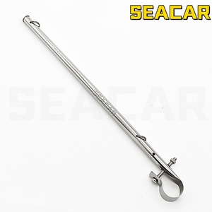 Mástil de Bandera para Barco de Acero Inoxidable Seacar de 15 Pulgadas (390 mm) con Montaje en Riel, Accesorio Marino para Mejora de Yates - Product Image 5