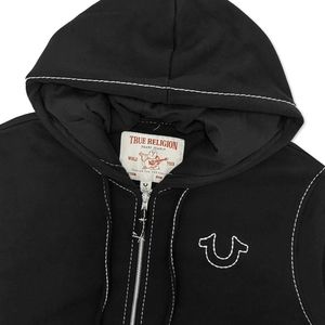 Sudadera con Capucha y Cremallera Bordada <span class=keywords><strong>de</strong></span> Moda Urbana Retro Y2K para Hombre y Mujer, Estilo Suéter Tejido <span class=keywords><strong>de</strong></span> Primavera - Product Image 2
