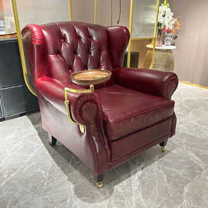 Fábrica de fabricación al por mayor de lujo Chesterfield <span class=keywords><strong>sillones</strong></span> antiguo cigarro sofá <span class=keywords><strong>para</strong></span> salón muebles Club silla - Product Image 1