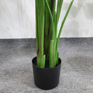 Premium Feeling Simulation Luxury Green Artificial Plastic Traveler Banana para la decoración de la sala de estar - Product Image 5