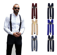Direct Selling Photo Shown Suspenders Brown Bretelle Suspender Odm Oem Service 100cm 2.5cm