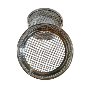 Tamis de test en fil métallique tissé en acier inoxydable 304 réutilisable, lavable à l'eau, avec cadre anti-corrosion pour opérations de tamisage humide et de tamisage de boues - Product Image 2